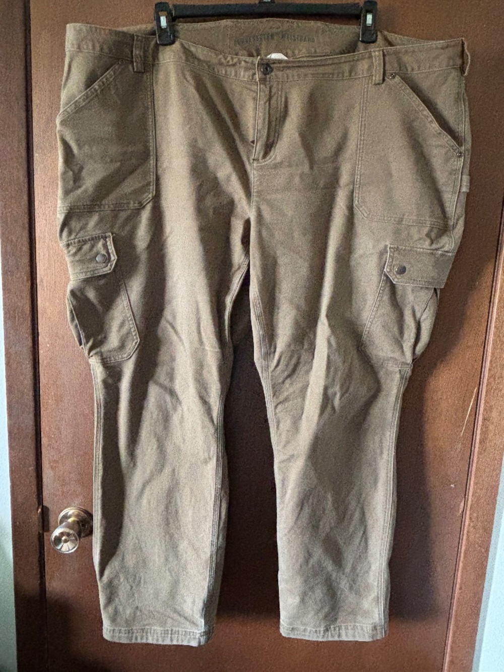 Curvesetter Waistband Firehose Cargo Pants 26Wx31